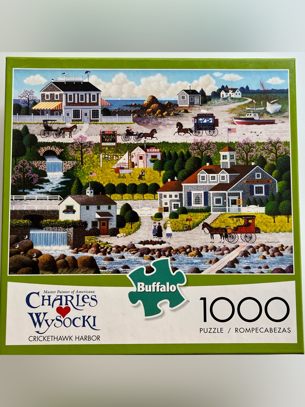 Charles Wysocki 1000-piece Puzzle (EUC)
